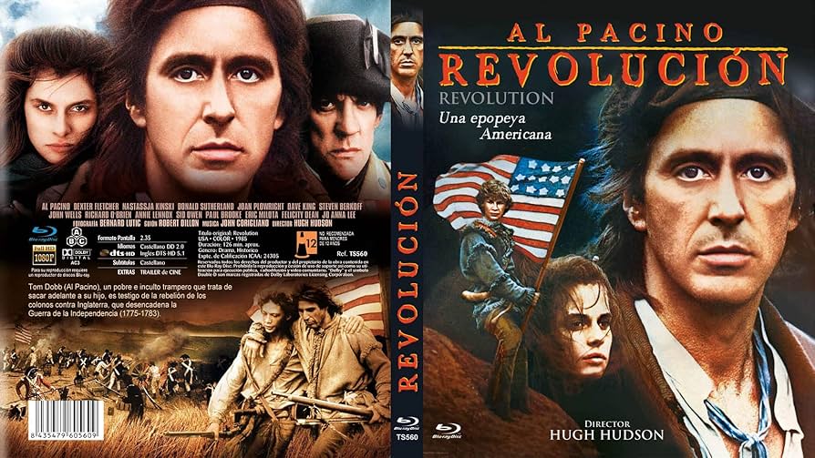 Amazon.com: Revolution (1985) [ Blu-Ray, Reg.A/B/C Import